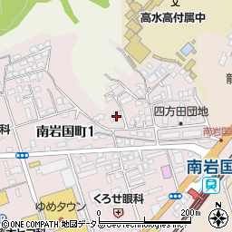 山口県岩国市南岩国町1丁目12-15周辺の地図