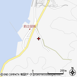 広島県呉市倉橋町釣士田6881周辺の地図