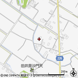 香川県三豊市豊中町上高野883周辺の地図
