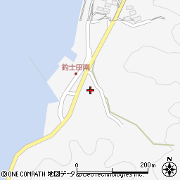 広島県呉市倉橋町釣士田6910-1周辺の地図