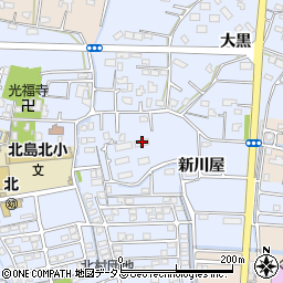 伊賀の郷四番館周辺の地図