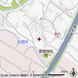 香川県三豊市豊中町上高野1307周辺の地図