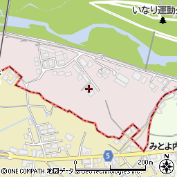 香川県三豊市豊中町本山甲2072周辺の地図