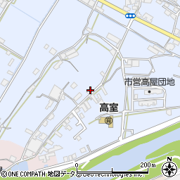香川県観音寺市高屋町277周辺の地図