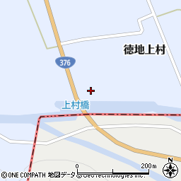 上村橋周辺の地図