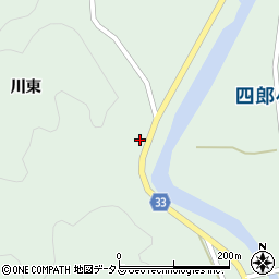 山口県美祢市東厚保町川東1965周辺の地図