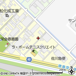 徳島県板野郡松茂町満穂満穂開拓144-2周辺の地図