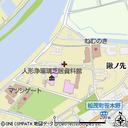 徳島県板野郡松茂町広島四番越周辺の地図