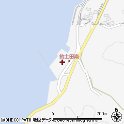 広島県呉市倉橋町釣士田6913-2周辺の地図
