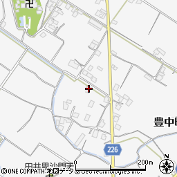香川県三豊市豊中町上高野870周辺の地図