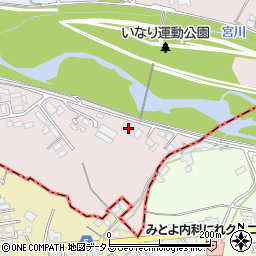 香川県三豊市豊中町本山甲2046周辺の地図