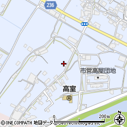 香川県観音寺市高屋町275周辺の地図