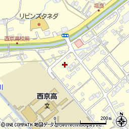 メゾン西京周辺の地図