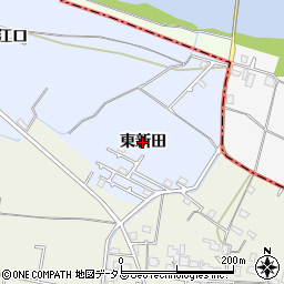 徳島県藍住町（板野郡）乙瀬（東新田）周辺の地図
