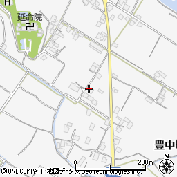 香川県三豊市豊中町上高野720周辺の地図