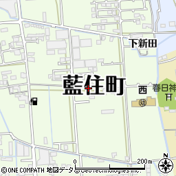 徳島県板野郡藍住町富吉周辺の地図