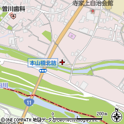 香川県三豊市豊中町本山甲1805周辺の地図