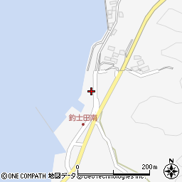 広島県呉市倉橋町釣士田6944周辺の地図