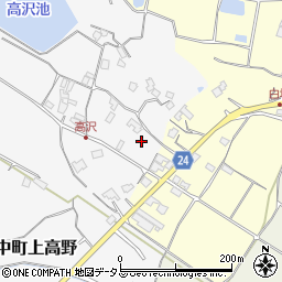 香川県三豊市豊中町上高野441周辺の地図