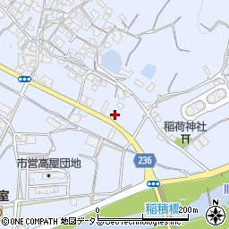 香川県観音寺市高屋町119周辺の地図