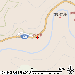 松ケ峯周辺の地図