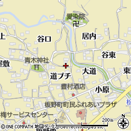 徳島県板野郡板野町那東道ブチ12周辺の地図