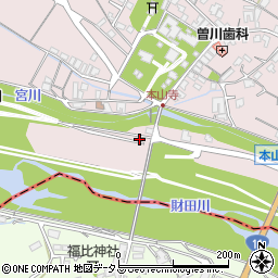 香川県三豊市豊中町本山甲1814周辺の地図