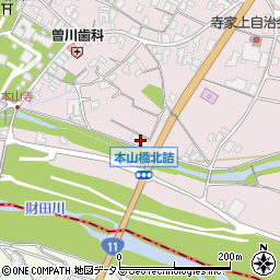 香川県三豊市豊中町本山甲1798周辺の地図