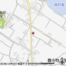 香川県三豊市豊中町上高野703周辺の地図