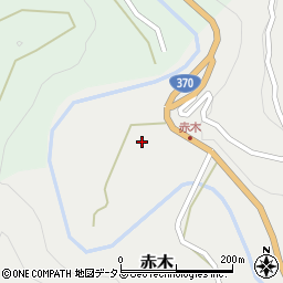 和歌山県海草郡紀美野町赤木54周辺の地図