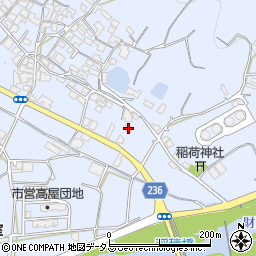 香川県観音寺市高屋町115周辺の地図