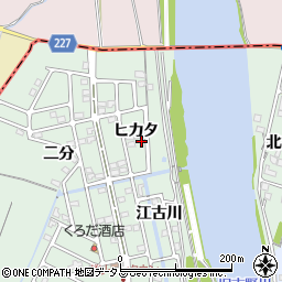徳島県板野郡北島町新喜来ヒカタ周辺の地図