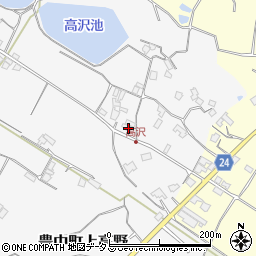 香川県三豊市豊中町上高野433周辺の地図