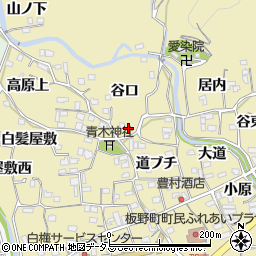 徳島県板野郡板野町那東道ブチ20周辺の地図
