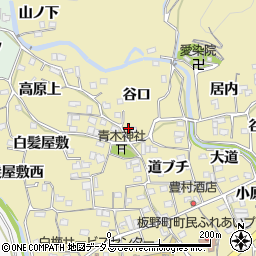 徳島県板野郡板野町那東道ブチ21周辺の地図
