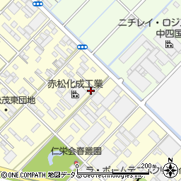 徳島県板野郡松茂町満穂満穂開拓101-2周辺の地図