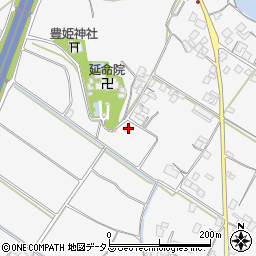 香川県三豊市豊中町上高野743周辺の地図