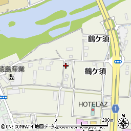 徳島県板野郡板野町川端鶴ケ須周辺の地図