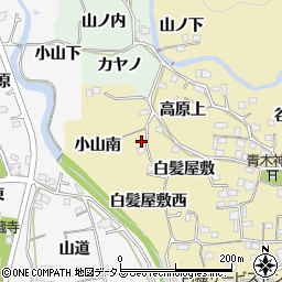 徳島県板野郡板野町那東小山南周辺の地図