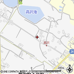 香川県三豊市豊中町上高野415周辺の地図