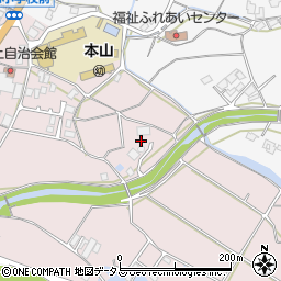 香川県三豊市豊中町本山甲1868周辺の地図