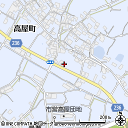 香川県観音寺市高屋町148周辺の地図