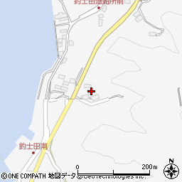 広島県呉市倉橋町釣士田6974周辺の地図