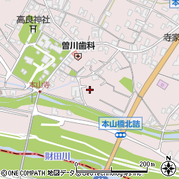 香川県三豊市豊中町本山甲1780周辺の地図