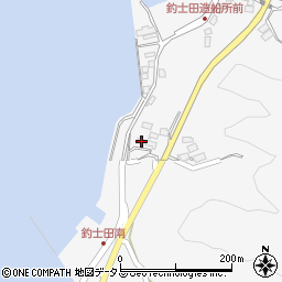 広島県呉市倉橋町釣士田6979周辺の地図