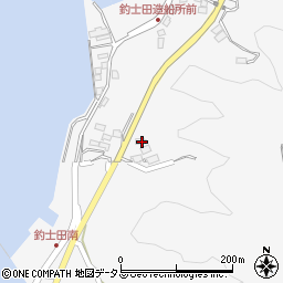 広島県呉市倉橋町釣士田6975周辺の地図