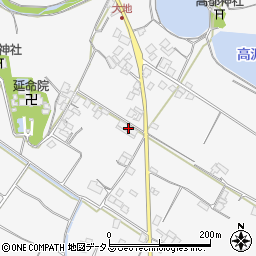 香川県三豊市豊中町上高野729周辺の地図