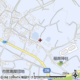 香川県観音寺市高屋町2542周辺の地図
