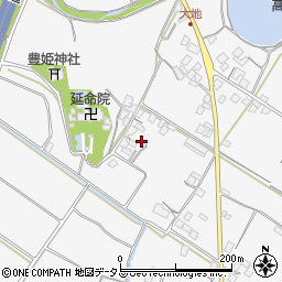 香川県三豊市豊中町上高野741周辺の地図