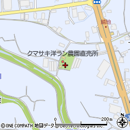 熊崎六朗洋ラン園周辺の地図